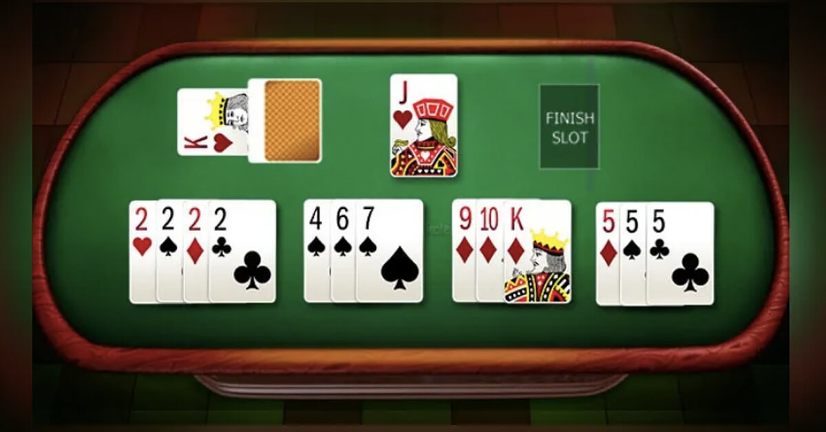 MeldRush Rummy Table